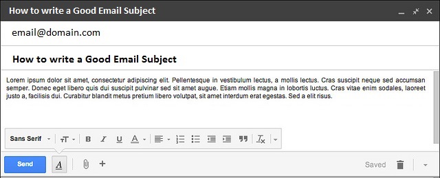 How to Write a Good Email Subject