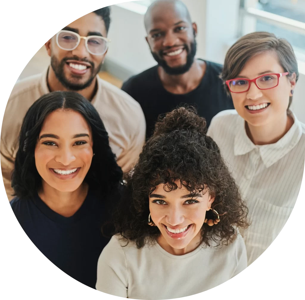 groups of marketing professionals